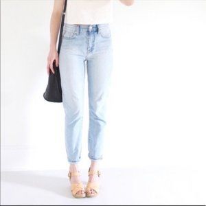 Madewell Light wash summer jeans